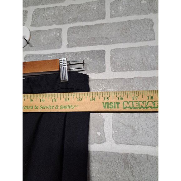 Soft Sorroundings Black Pull On Pants Elastic Waist 30” Inseam 32” Straight Med - Picture 8 of 8